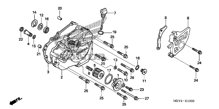L. CRANKCASE COVER