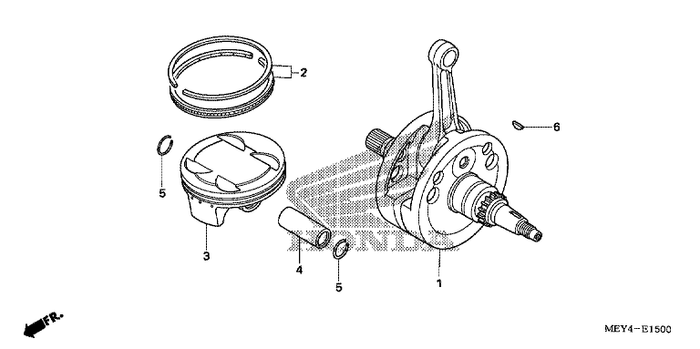 CRANKSHAFT/PISTON