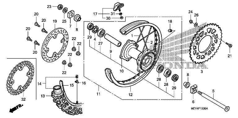 REAR WHEEL