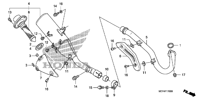 EXHAUST MUFFLER