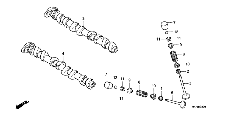 CAMSHAFT/VALVE