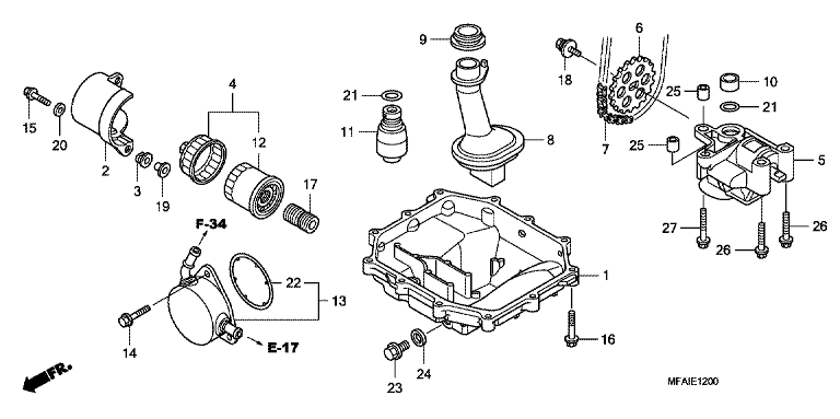OIL PAN/OIL PUMP