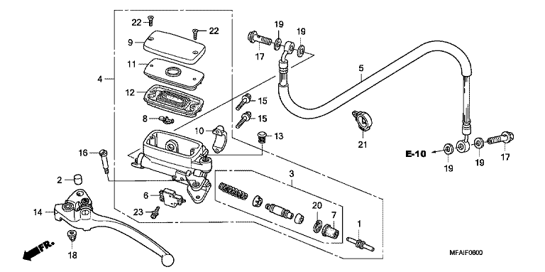 CLUTCH MASTER CYLINDER