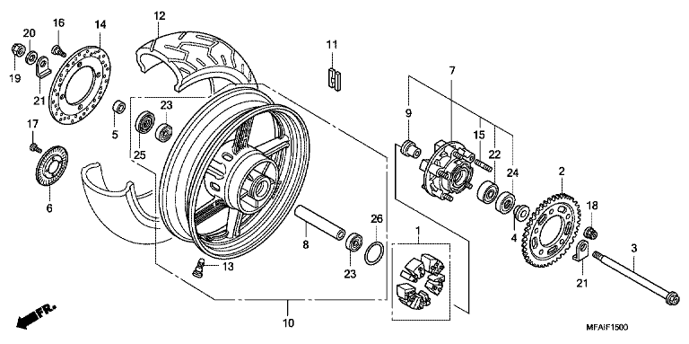 REAR WHEEL