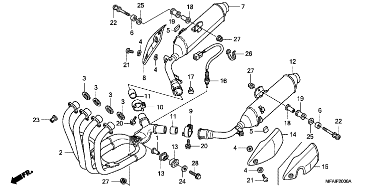 EXHAUST MUFFLER