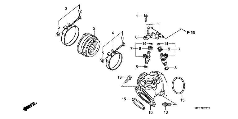 INTAKE MANIFOLD/INJECTOR