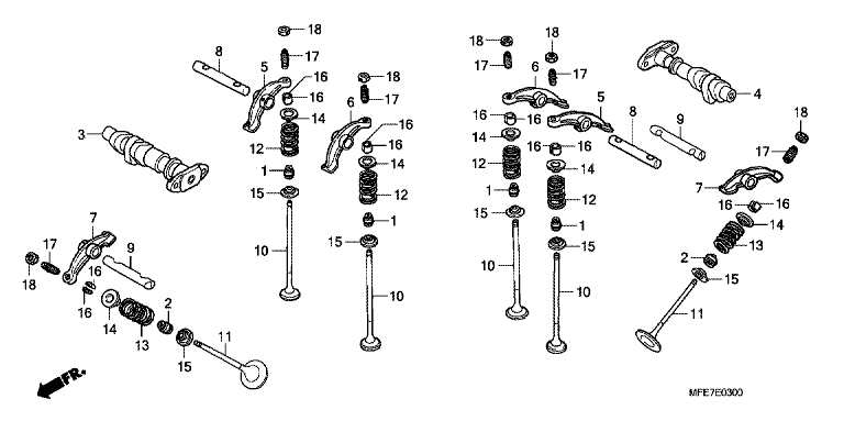 CAMSHAFT/VALVE