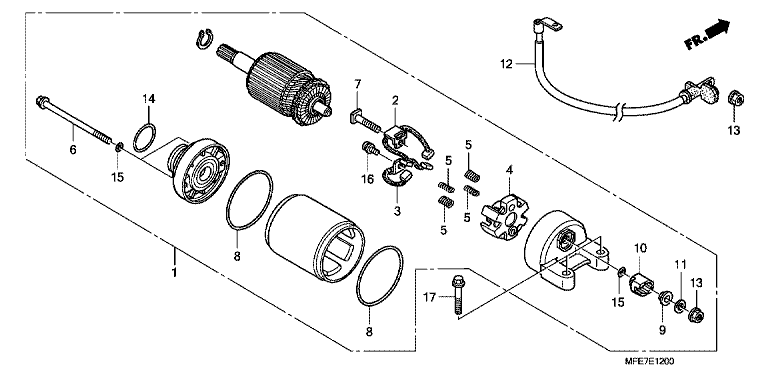 STARTING MOTOR