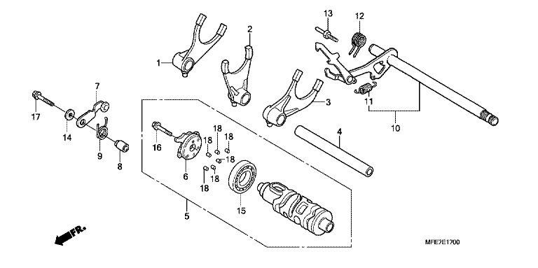 GEARSHIFT DRUM
