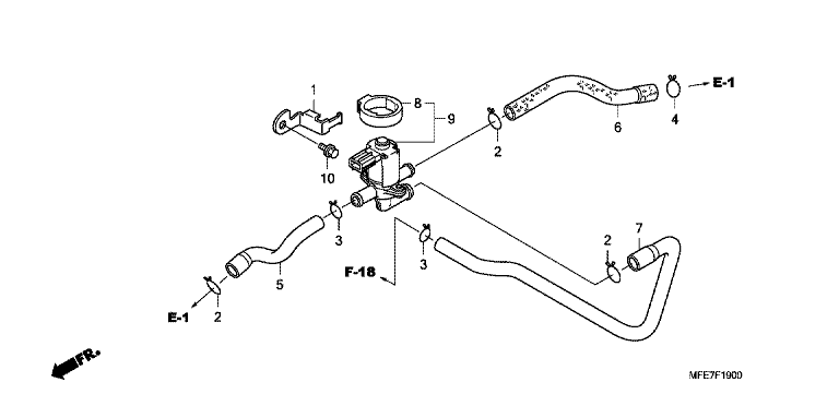 AIR INJECTION CONTROLVALVE