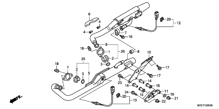 EXHAUST MUFFLER
