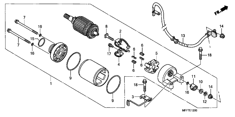 STARTING MOTOR