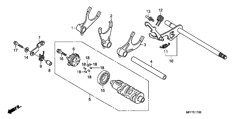 GEARSHIFT DRUM