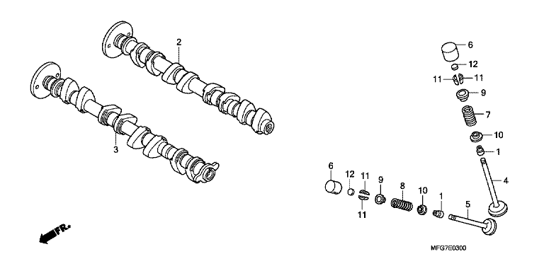 CAMSHAFT/VALVE