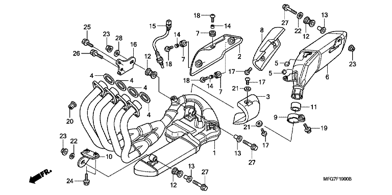 EXHAUST MUFFLER