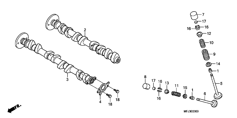 CAMSHAFT/VALVE