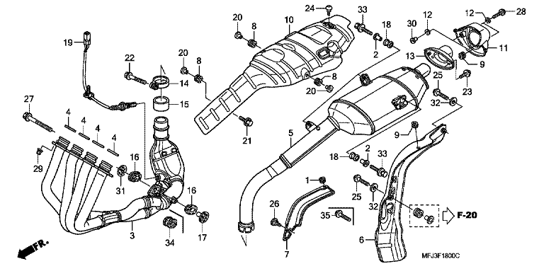 EXHAUST MUFFLER