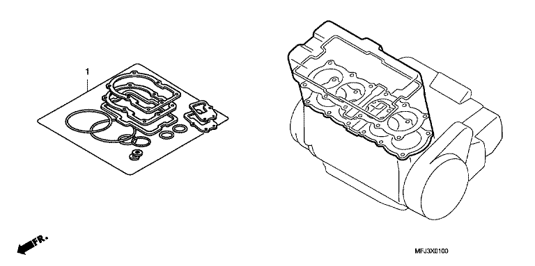GASKET KIT A