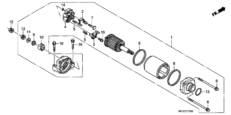 STARTING MOTOR