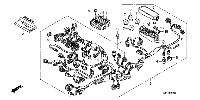 WIRE HARNESS (CBR1000RR)