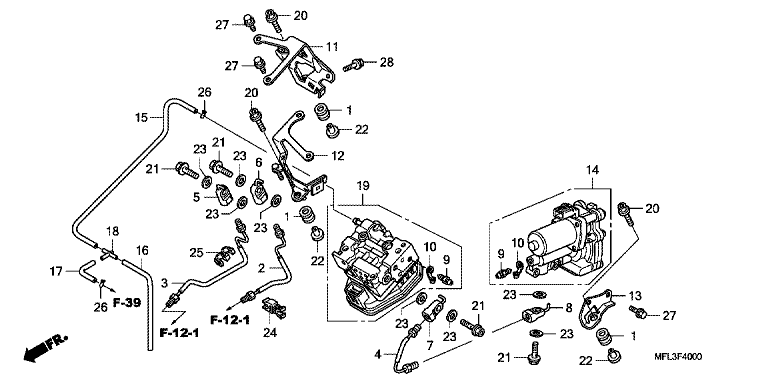 REAR POWER UNIT/REAR VALVE UNIT