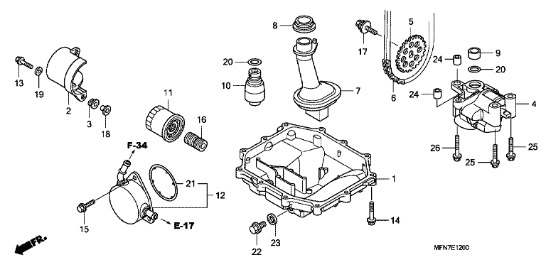 OIL PAN/OIL PUMP