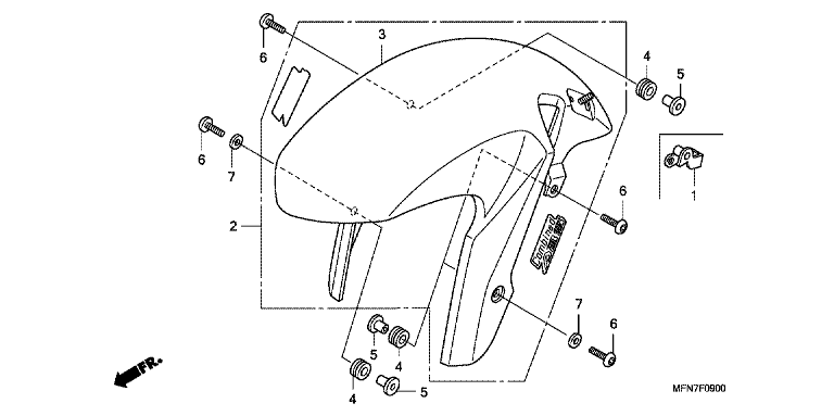 FRONT FENDER