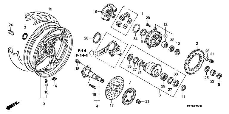 REAR WHEEL