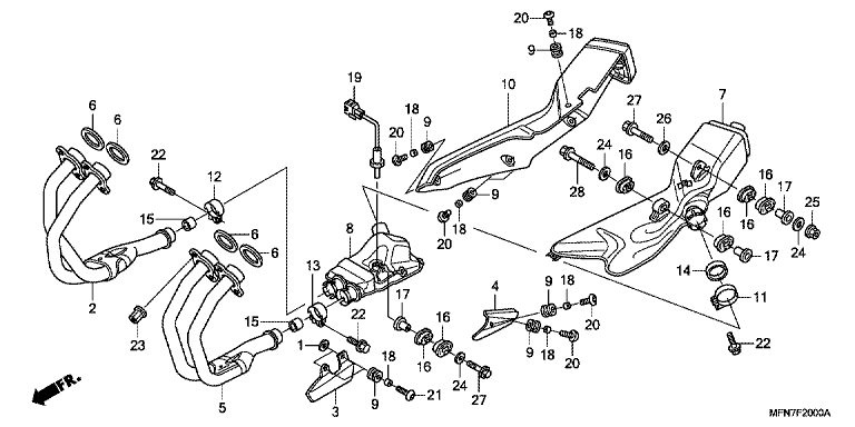 EXHAUST MUFFLER
