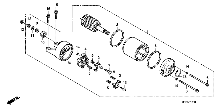 STARTING MOTOR