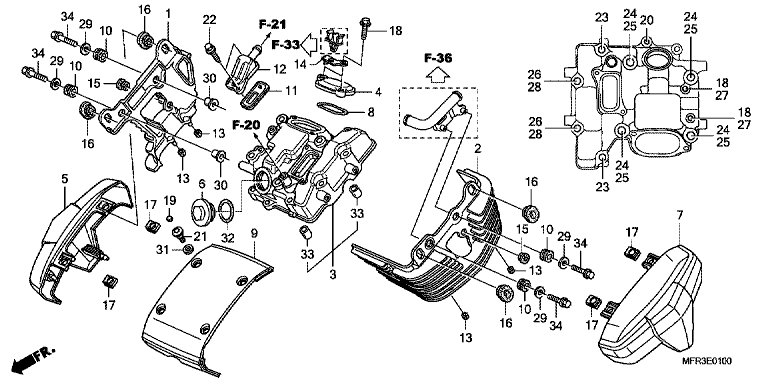 FRONT CYLINDER HEAD COVER