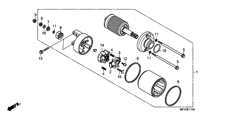 STARTER MOTOR