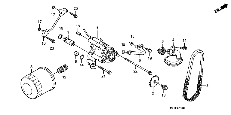 OIL FILTER/OIL PUMP
