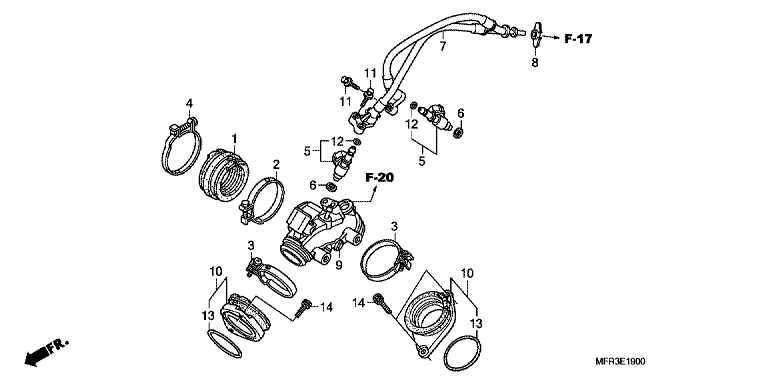 INTAKE MANIFOLD/INJECTOR