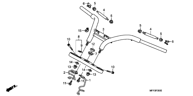 HANDLE BAR/TOP BRIDGE