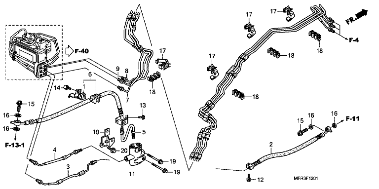 BRAKE LINE (VT1300CXA)