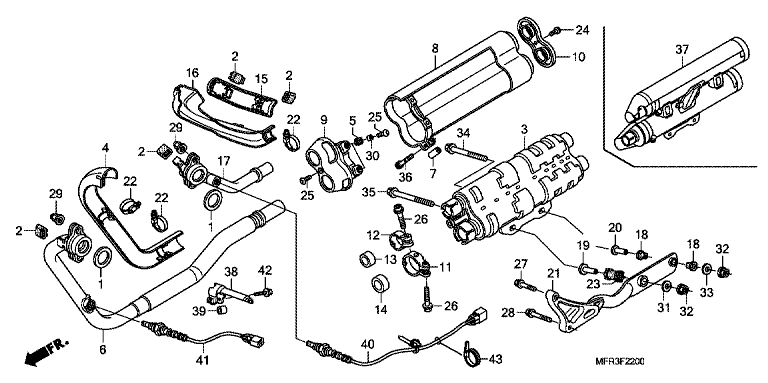 EXHAUST MUFFLER