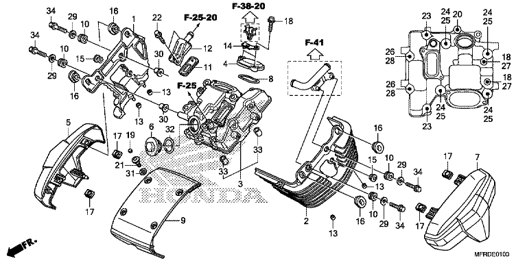 FRONT CYLINDER HEAD COVER