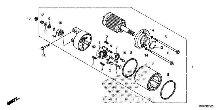 STARTER MOTOR