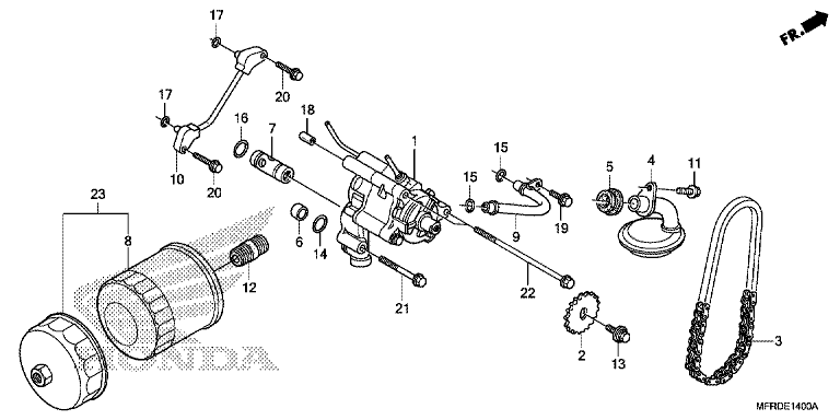 OIL FILTER/OIL PUMP