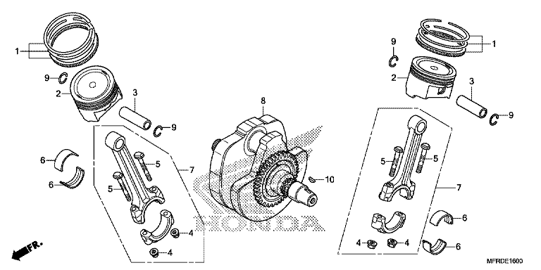CRANKSHAFT/PISTON