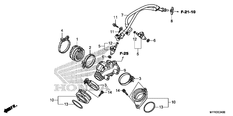INTAKE MANIFOLD/INJECTOR