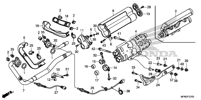 EXHAUST MUFFLER