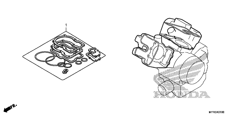 GASKET KIT A