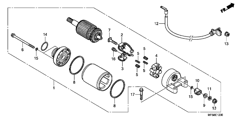 STARTER MOTOR