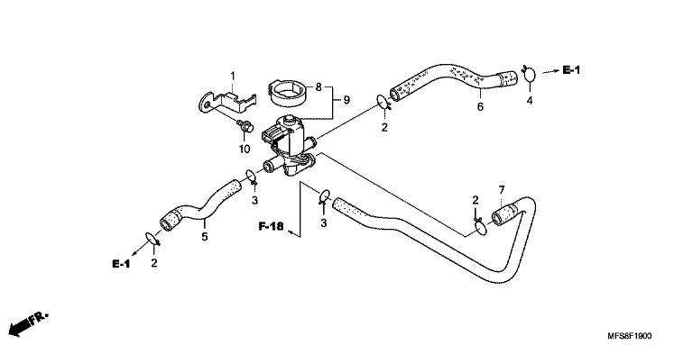 AIR INJECTION CONTROLVALVE