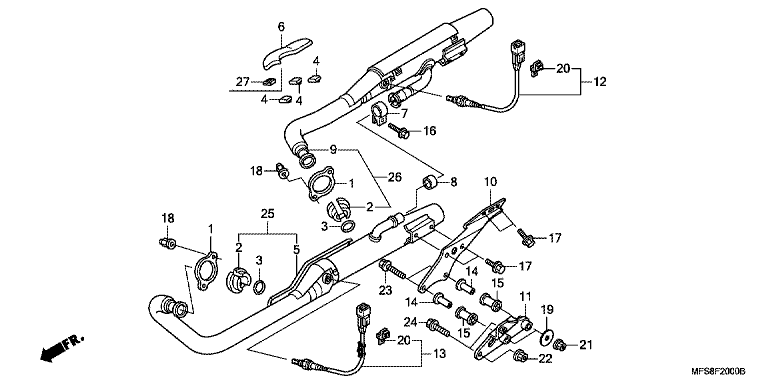 EXHAUST MUFFLER