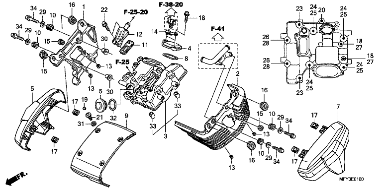 FRONT CYLINDER HEAD COVER