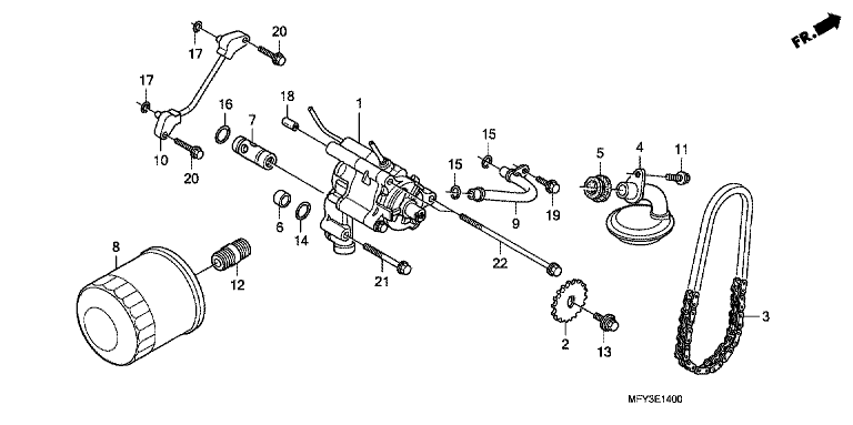 OIL FILTER/OIL PUMP