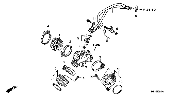 INTAKE MANIFOLD/INJECTOR